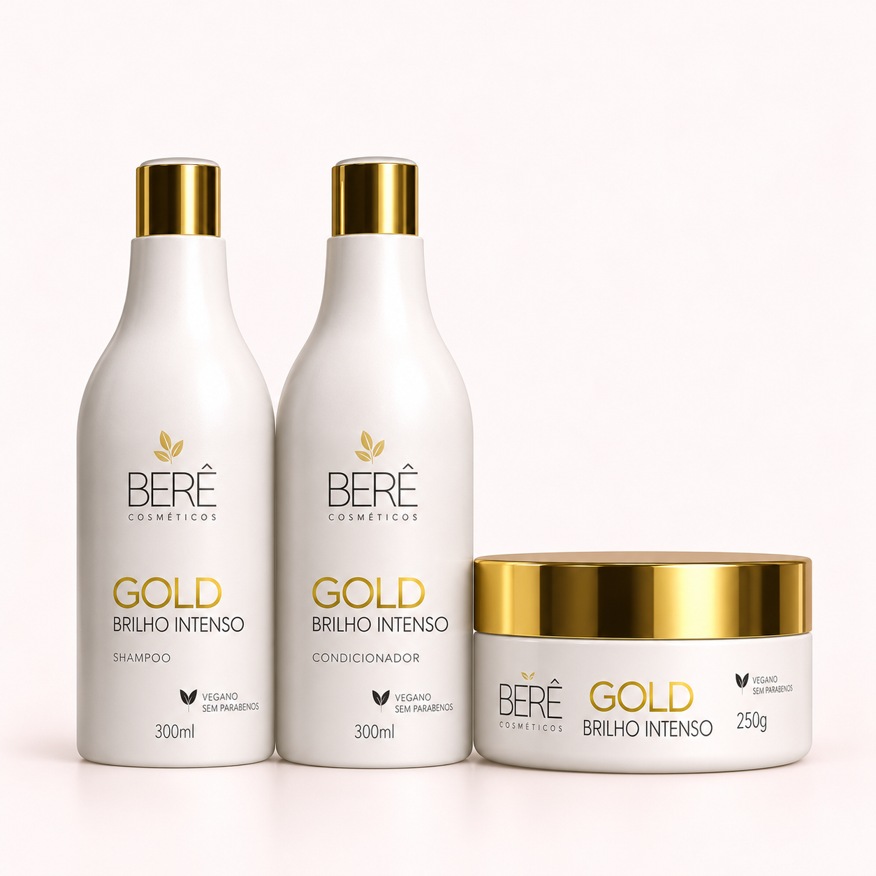 Kit Ouro GOLD Brilho Intenso